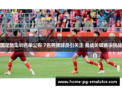 国足新集训名单公布 7名黄牌球员引关注 备战关键赛事挑战