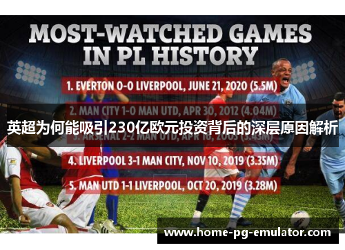 英超为何能吸引230亿欧元投资背后的深层原因解析