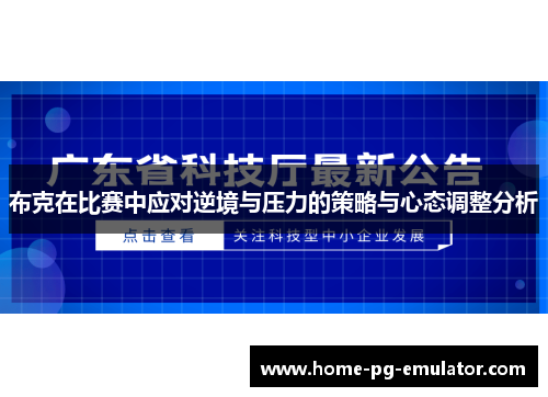 布克在比赛中应对逆境与压力的策略与心态调整分析